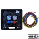 AIR CON MANIFOLD GAUGE KIT & HOSES